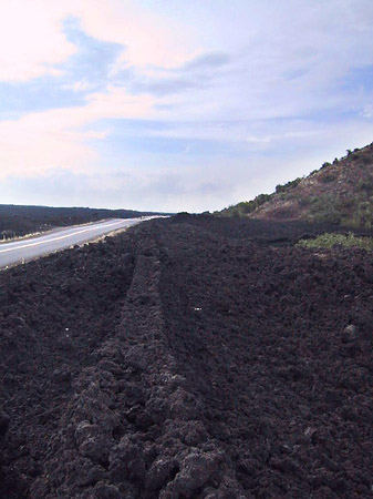 Erstarrte Lava