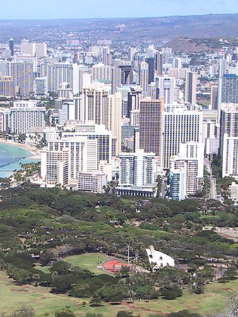 Fotos Blick über Waikiki