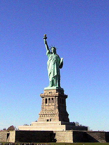 Die Freiheitsstatue Foto 