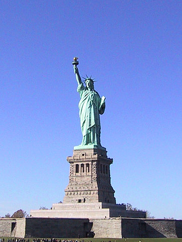 Die Freiheitsstatue Foto 