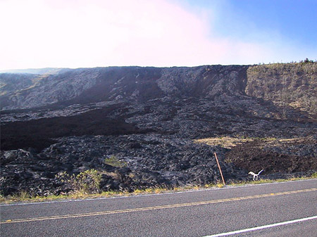 Foto Erstarrte Lava