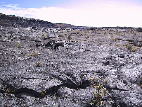 Foto Erstarrte Lava