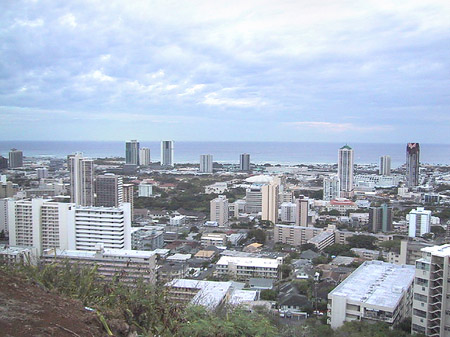Fotos Blick über Waikiki