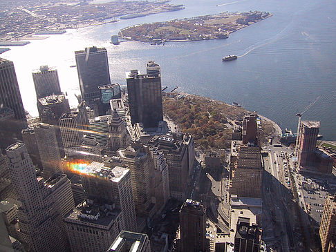 Blick über New York Foto 
